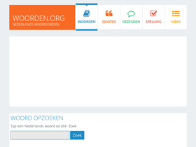 'woorden.org' screenshot