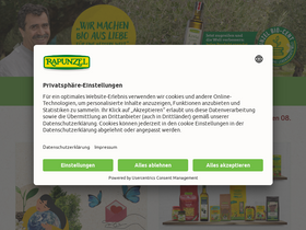 'rapunzel.de' screenshot