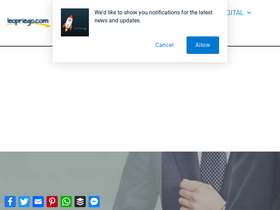 'leopriego.com' screenshot