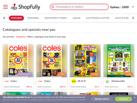 'shopfully.com.au' screenshot