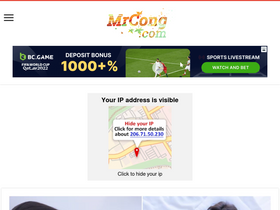 'mrcong.com' screenshot