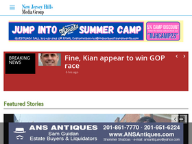 'newjerseyhills.com' screenshot