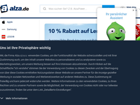 'alza.de' screenshot