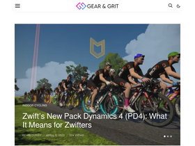 'gearandgrit.com' screenshot
