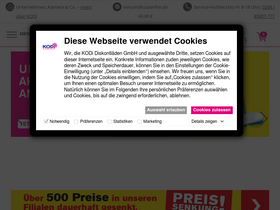 'kodi.de' screenshot