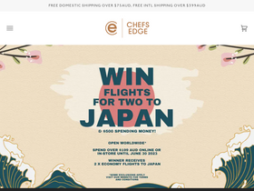 'chefs-edge.com.au' screenshot