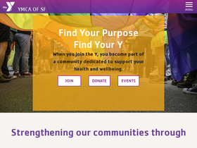 'ymcasf.org' screenshot