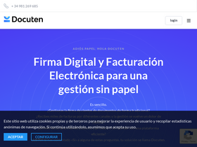 'docuten.com' screenshot