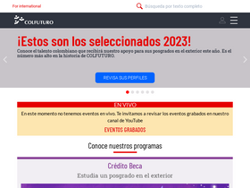 'colfuturo.org' screenshot