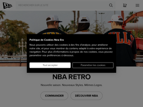 'neweracap.eu' screenshot