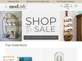 'modishstore.com' screenshot