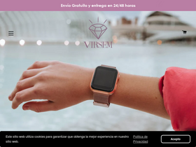 Virsem homepage screenshot
