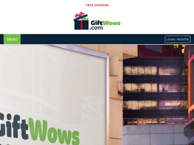 'giftwows.com' screenshot