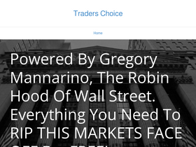 'traderschoice.net' screenshot