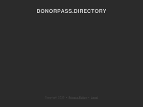 donorpass.directory