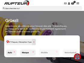 'rupteur.ch' screenshot