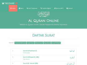 'mushaf.id' screenshot