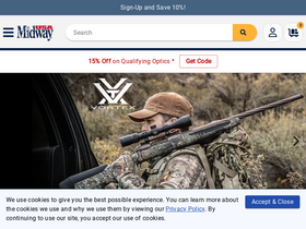 'midwayusa.com' screenshot