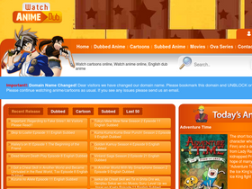 'wcostream.com' screenshot