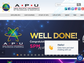 'apu.edu.my' screenshot