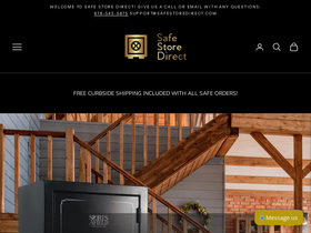 Safe Store Direct website screenshot