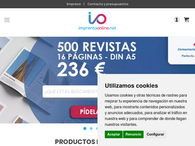 'imprentaonline.net' screenshot