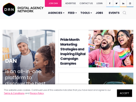 'digitalagencynetwork.com' screenshot