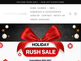 Harperandlane website screenshot