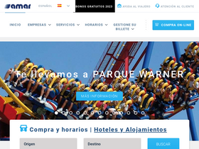 'samar.es' screenshot