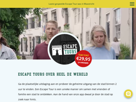 'escapetours.com' screenshot