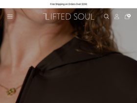 LIFTED SOUL website screenshot