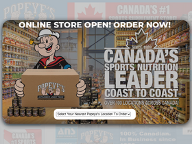 'popeyescanada.com' screenshot