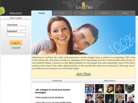 'luvfree.com' screenshot