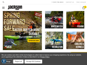 'jacksonkayak.com' screenshot