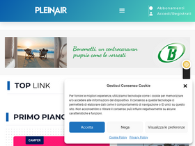 'pleinair.it' screenshot