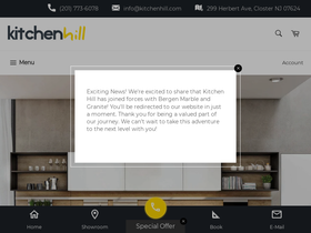kitchenhill.com homepage screenshot