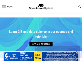 'opensourceoptions.com' screenshot