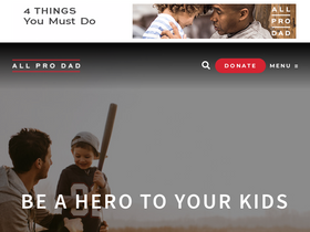 'allprodad.com' screenshot