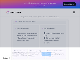 'textcortex.com' screenshot