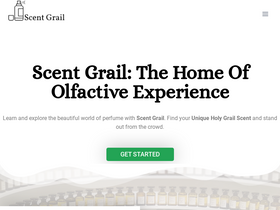 'scentgrail.com' screenshot