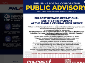 'phlpost.gov.ph' screenshot
