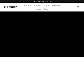 Tokyo Streetwear homepage screenshot