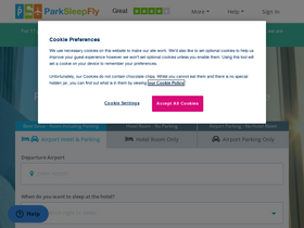 'parksleepfly.com' screenshot