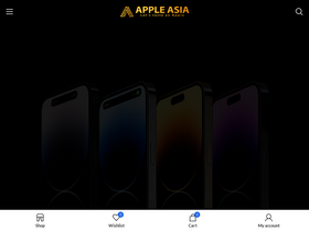 'appleasia.lk' screenshot
