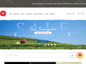 'teavivre.com' screenshot