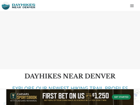 'dayhikesneardenver.com' screenshot