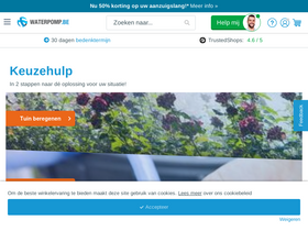 'waterpomp.be' screenshot