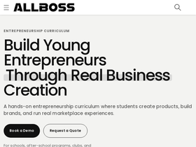 allboss.com homepage screenshot
