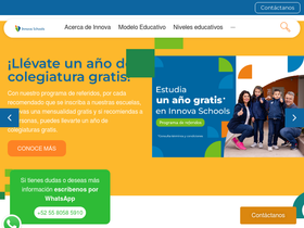 'innovaschools.edu.mx' screenshot