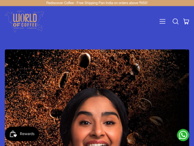 worldofcoffee.cafe homepage screenshot